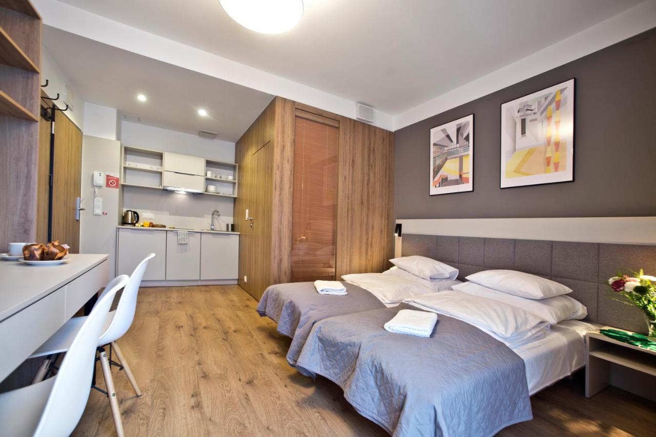 Wolska Residence Serviced Apartments Varšava Pokoj fotografie