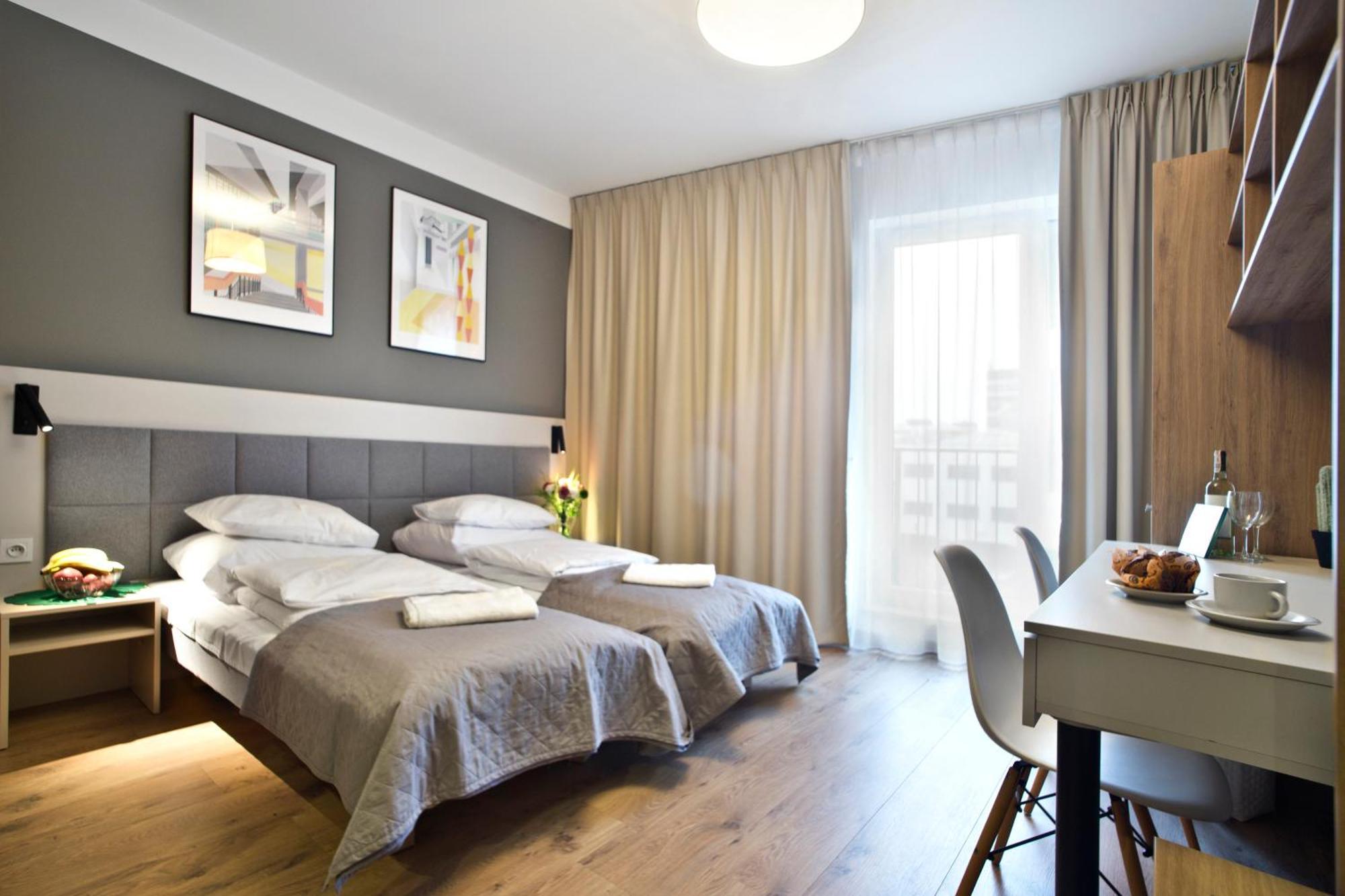 Wolska Residence Serviced Apartments Varšava Pokoj fotografie