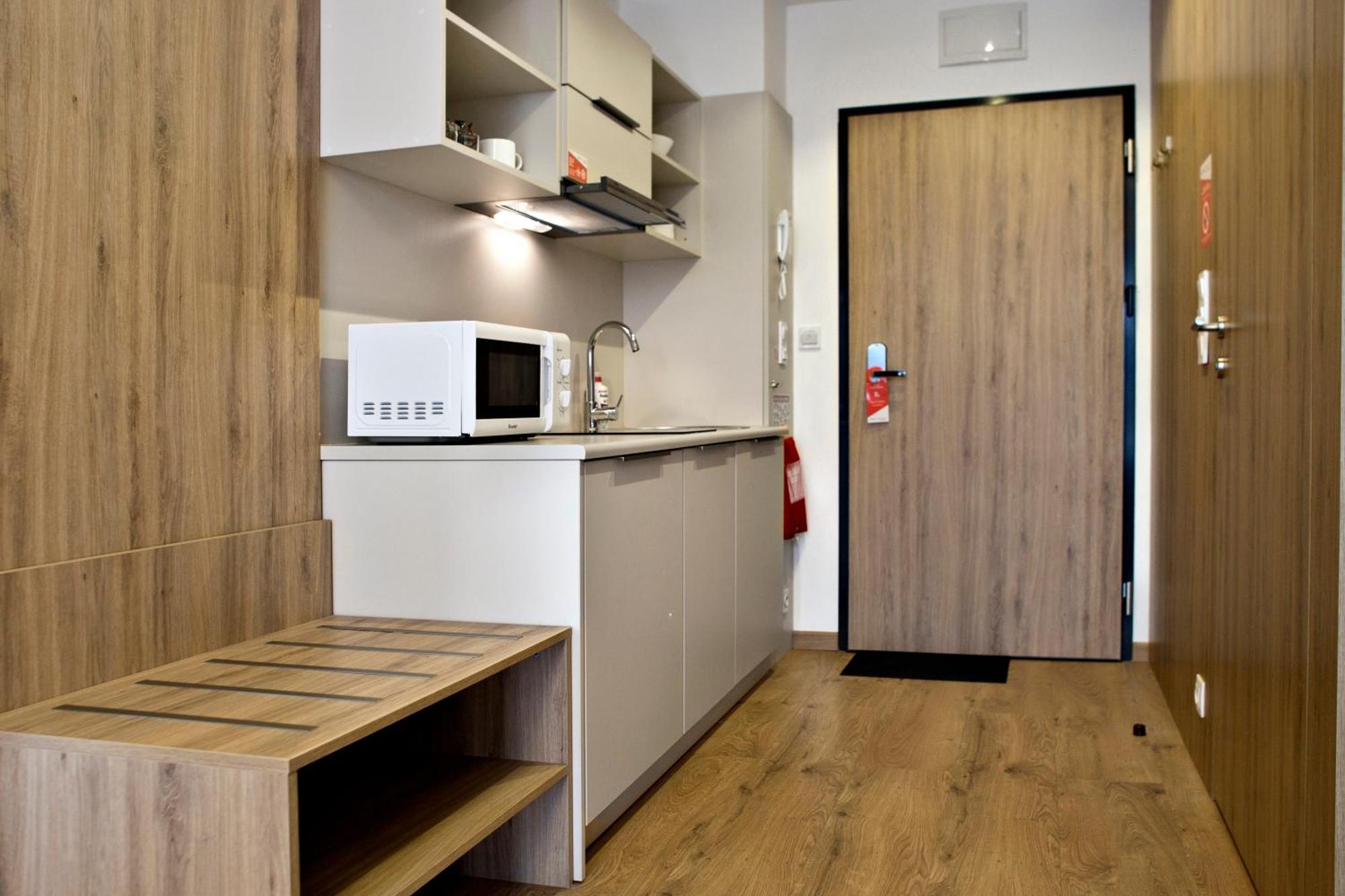 Wolska Residence Serviced Apartments Varšava Pokoj fotografie