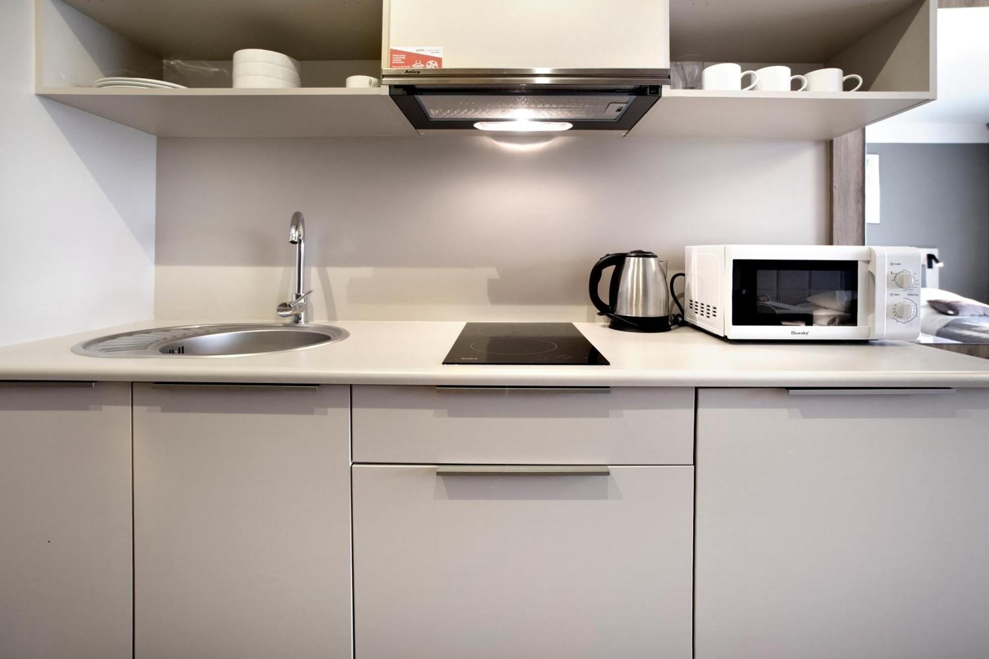Wolska Residence Serviced Apartments Varšava Pokoj fotografie